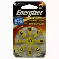 Energizer Hörgerätebatterie 10 8 st