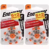 Energizer Hörgerätebatterie 13 8 st