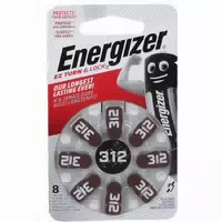 Energizer Hörgerätebatterie 312 8 Stück