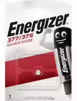 Energizer Uhren Batterie Typ 377 376 Silver Oxide