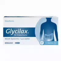 Glycilax für Erwachsene 12 st Erwachsenen Suppositorien