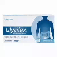 Glycilax für Erwachsene 6 st Erwachsenen Suppositorien