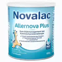 Novalac Allernova Plus Spezialnahrung 0 36 Mon Plv 400 g