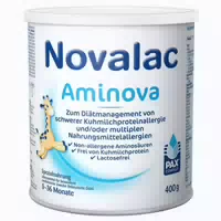 Novalac Aminova Spezialnahrung 0 36 Monate Pulver 400 g