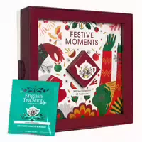 Ets Tee Kollektion Frohe Weihnachten, Teegeschenk, Bio, 4 Sorten, 32 Teebeutel