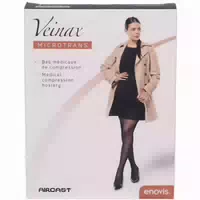 Enovis™ Veinax Microtrans Medizinische Kompressionskniestrümpfe 3 Lang Beige Größe 2