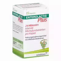 Enterolactis Plus Milchsäurebakterien 15 st Kapseln