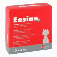 Eosin 2% Wässrige Pflegelösung Steril 10x5 Ml Lösung