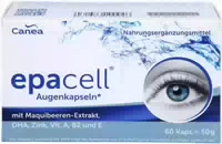 Epacell Augenkapseln mit Maquibeere Dha Epa 60 Stück