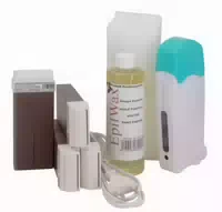 Epilwax Wachswärmer Waxing Set Schokolade