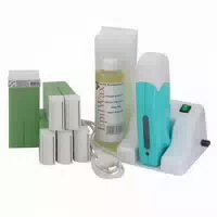 Epilwax Wachswärmer Waxing Set für Enthaarung Haarentfernung mit Aufsteller 1 st