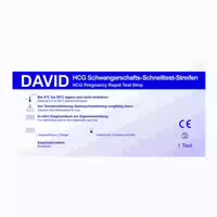 30 X David Schwangerschaftstest Streifen 10 Miu Ml Hcg Schnelltest