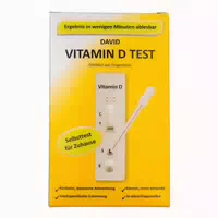 6 X David Vitamin D Testkit 0 100 Ng Ml Mit Farbkarte Selbsttest Für Zu Hause 6 St