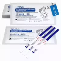 Hixo Schwangerschaftstest Ultrafrüh 10 Miu ml Hcg 20 st
