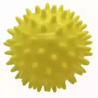 Massageball 8 Cm Gelb 1 St