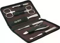 Erbe Collection Siebenteiliges Manicure Set