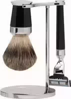 Erbe Shaving Shop Premium Design Paris Dachshaar & Mach3 Edelharz