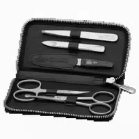 Erbe, Reißverschluss Etui Black Mamba, Inox