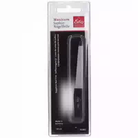 Saphir Flachfeile mit Griff, Grob Fein, Verchromt Vorne Spitz