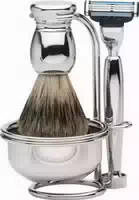 Erbe Shaving Shop Premium Design Milano Tradition Rasierer Wengeholz