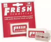 Erbe Shaving Shop Rasierer Tradition, Schwarz Kariert