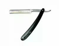 Erbe Shaving Shop Rasiermesser Schwarz 15 cm