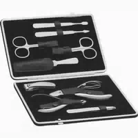 Erbe Solingen Maniküre Etui Carbon Inox