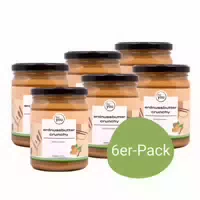 For You Erdnussbutter Sechserpack Crunchy