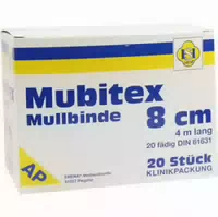 Erena Mubitex Mullbinden 8 Cm Einzeln In Cello
