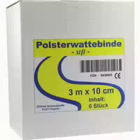 Erena Polsterwatte Soft 10 Cmx3 m 6 st Binden
