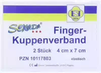 Senada Fingerkuppenverband 4 X7 cm 2 Verbände