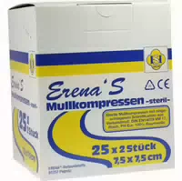 Erena Steril Mullkompresse 7,5x7