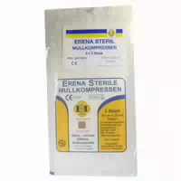 Erena Mullkompressen 10 X 20 Cm Steril 8 Fach