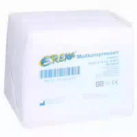 Erena Unsteril Mullkompr 10x10 Cm 8fach 100 St Kompressen