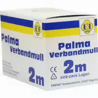 Palma Verbandmull 80 Cm 2 M Zickzack Lagen 1 St