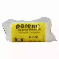 Porena Elastische Mullbinde 6cm Cello Weiß 1 st