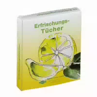 Erfrischungstücher Zitrone 10 Stück