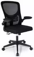 Ergodu Ergonomischer Bürostuhl mit Klappbaren Armlehnen