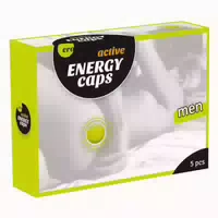 Hot Men Energy Caps Wohlbefinden Und Kraft 5 St