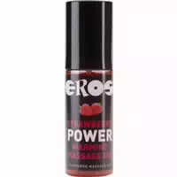 Eros Strawberry Power Warming Massage Oil
