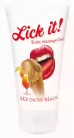 Erotik Gel „lick It! Sex On The Beach“ Mit Cocktail Aroma