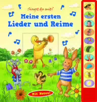 Meine Ersten Lieder und Reime Vorlese Pappbilderbuch mit Sound