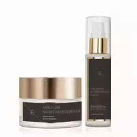 Erthskin London Anti Falten Elixier Serum Nachtfeuchtigkeitscreme Set