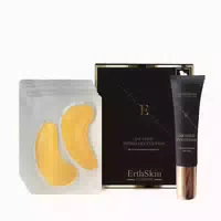 Erthskin London Augencreme 24k Gold Collagen Gold Augenpads 24k Gold 5x2 Pads Set