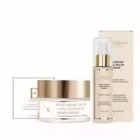 Erthskin London Hautregenerationsserum mit Schneckenextrakt und Kollagen Tagescreme