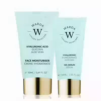 Erthskin London Marine Glow Serum & Hyaluron Tagescreme Anti Aging Set