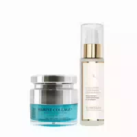 Kollagenserum Night Cream Anti Aging Set 1 St
