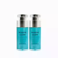 Marine Glow Vitamin C Kollagenkonzentrat Serum Meereskonzentrat Creme Set 1 st