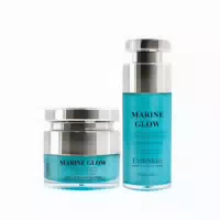 Marine Glow Vitamin C Kollagenkonzentrat Serum Meereskonzentrat Creme Set 1 st