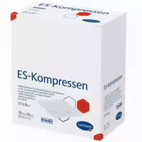 Hartmann Es Mullkompressen Steril 10 X 10 Cm, 17 Fädig, 8 Fach 25x2 St